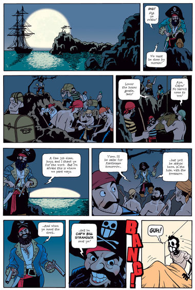 Dead Man at Devil’s Cove, Chapter 1, Page 1
